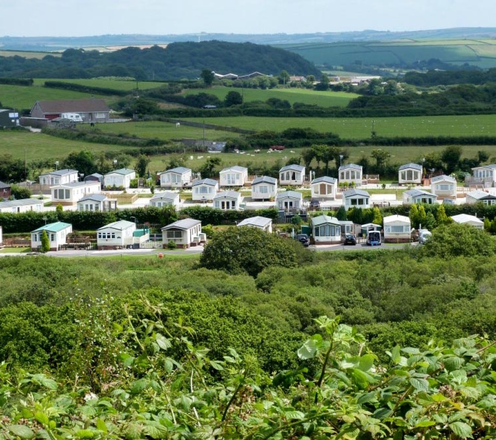 static caravans for sale at Croft Farm Holiday Park