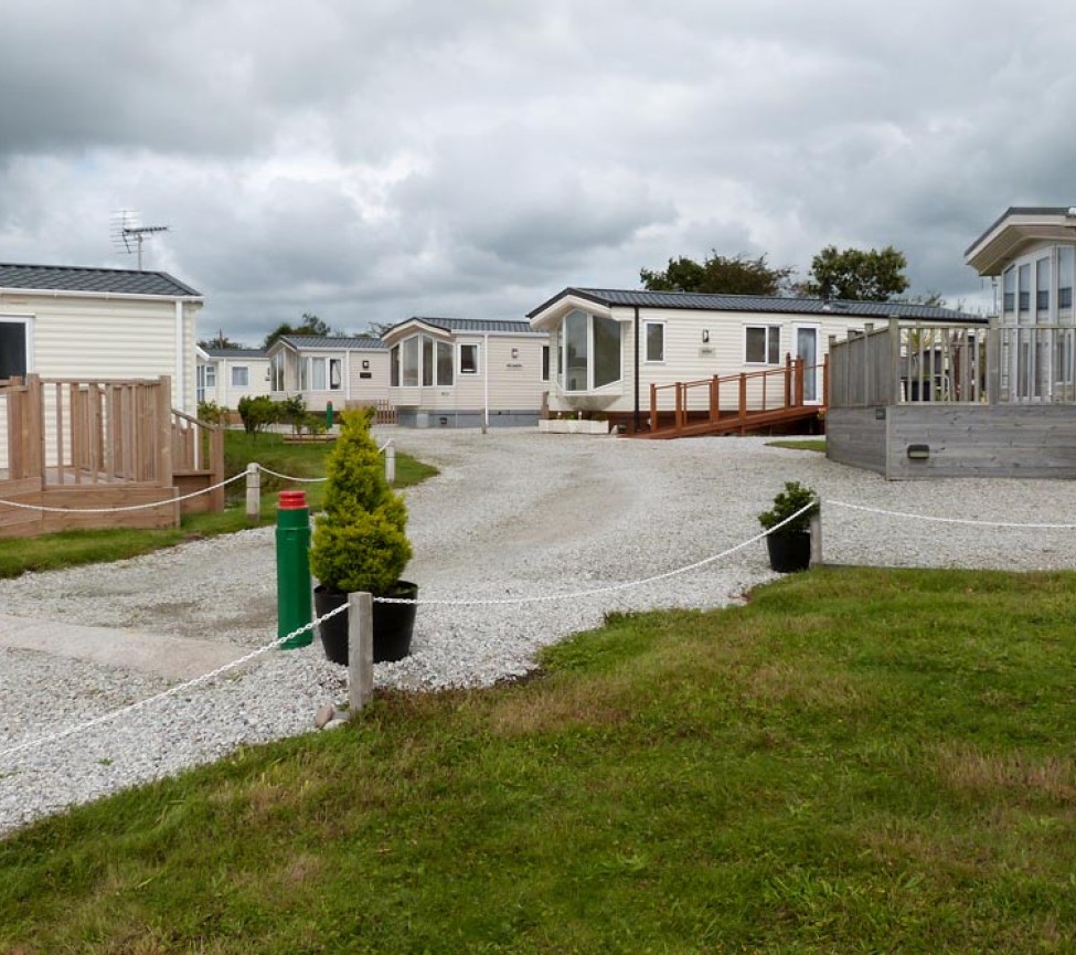 Croft Farm Holiday Park in Cornwall holiday homes for sale