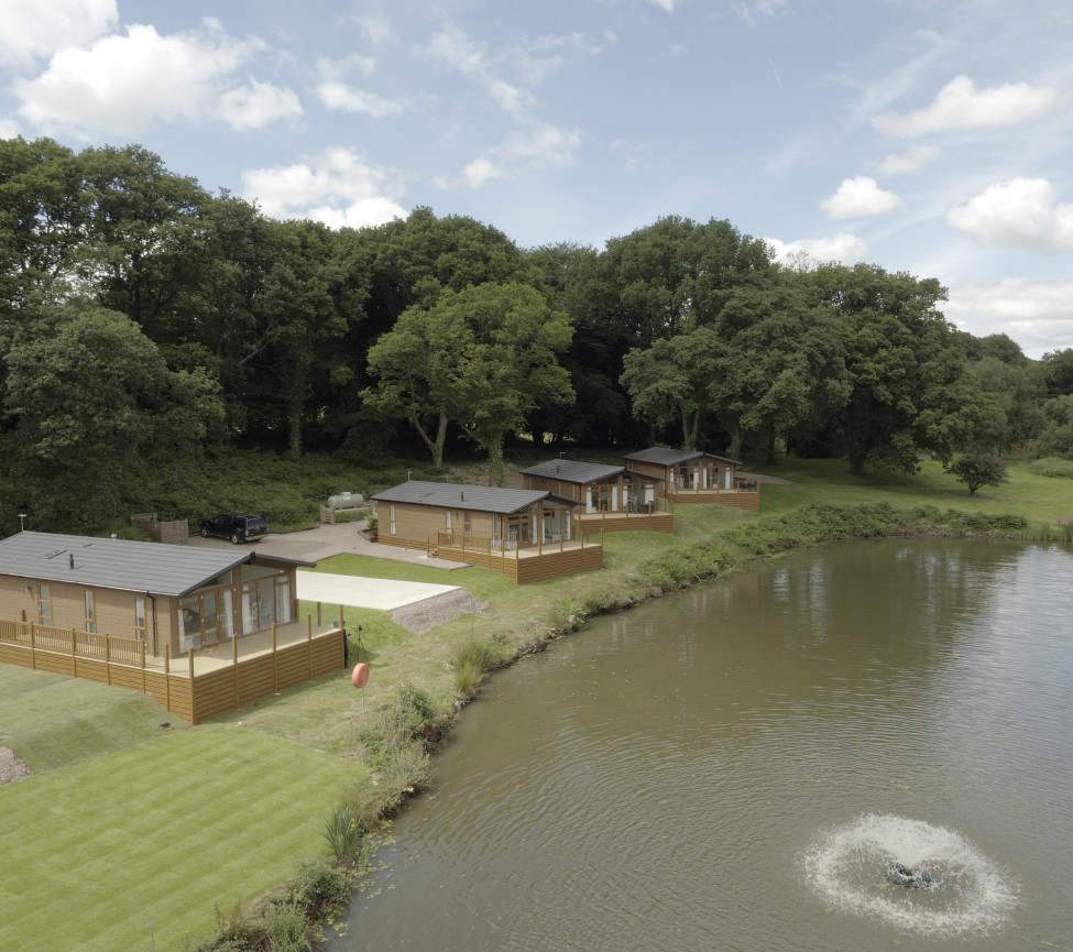 Lakeview Manor Honiton lodges by the lake