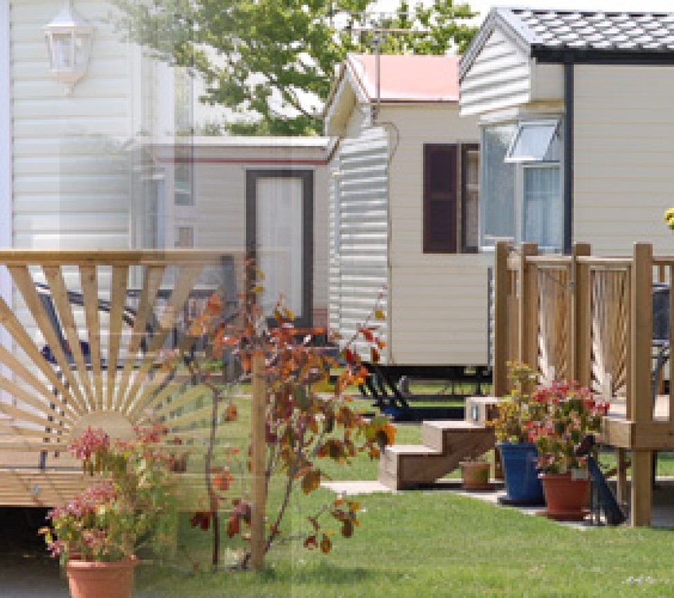 static caravans for sale at Briar Cottage Caravan Park