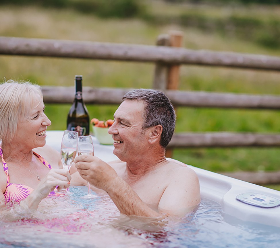 hot tub holidays at Cofton Country Holiday Park