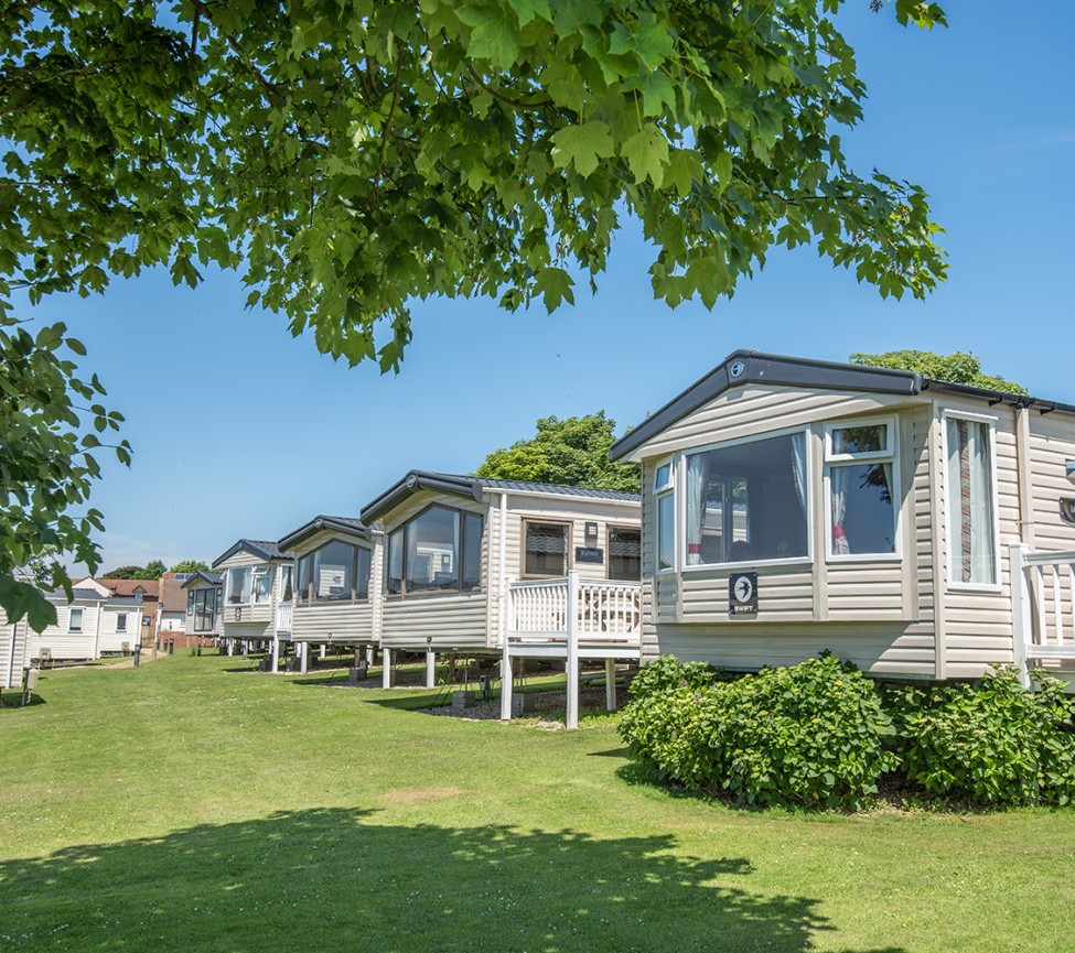 static caravans to buy at Highlands End Holiday Park