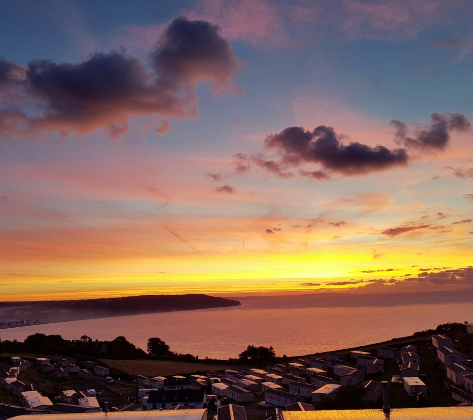 Beer Head Caravan Park in Seaton in Devon