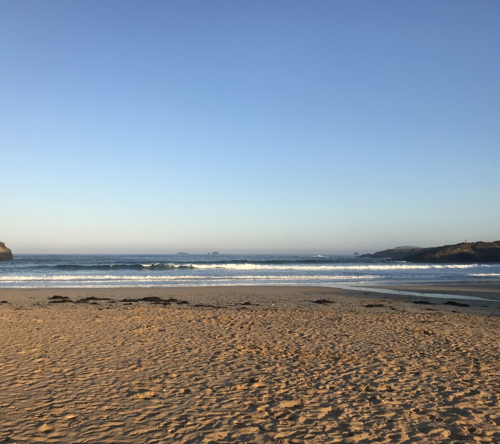 beautiful beaches near to Trethias Farm Caravan Park