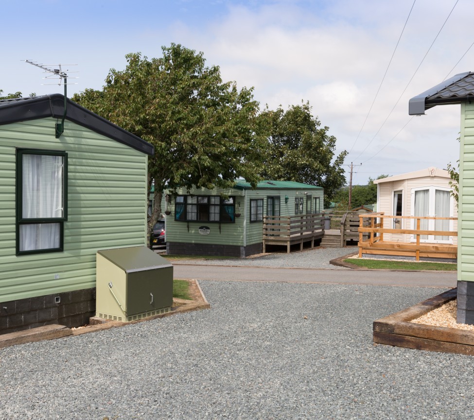 caravans for sale at Globe Vale Holiday Park