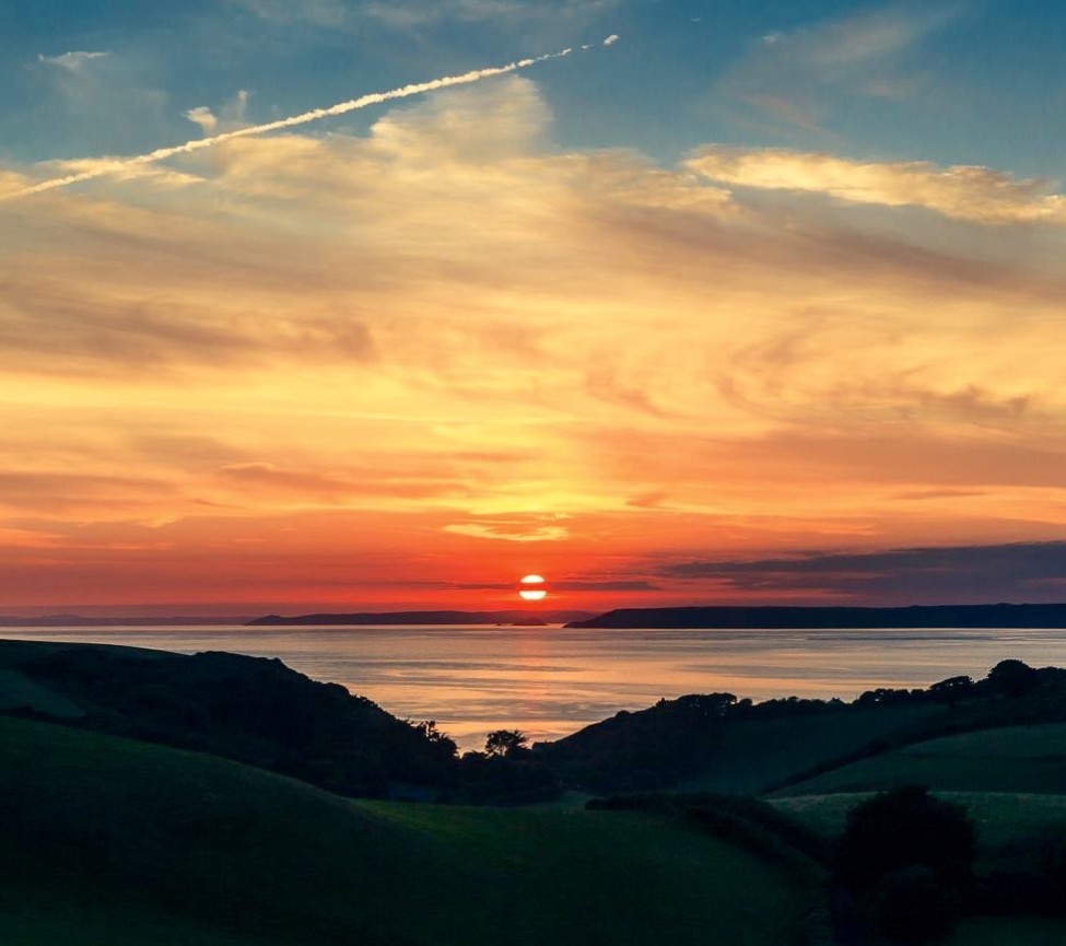 Karrageen Caravan Park in Salcombe in Devon