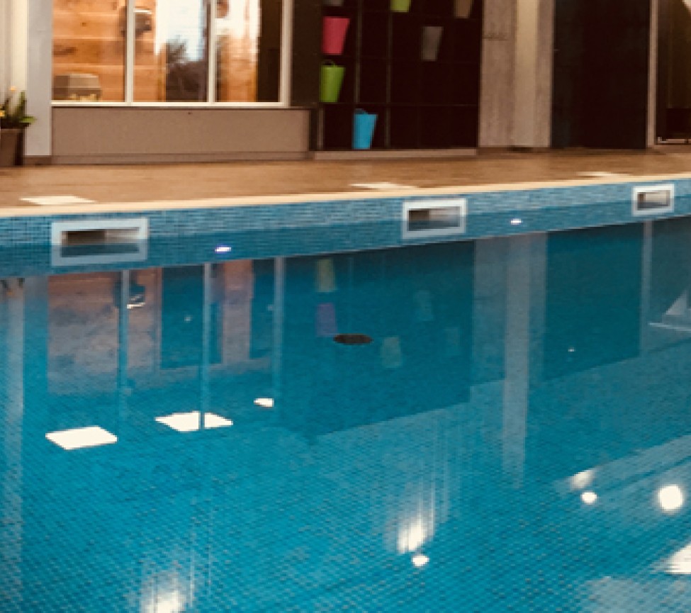 indoor swimming pool at Padstow Holiday Park