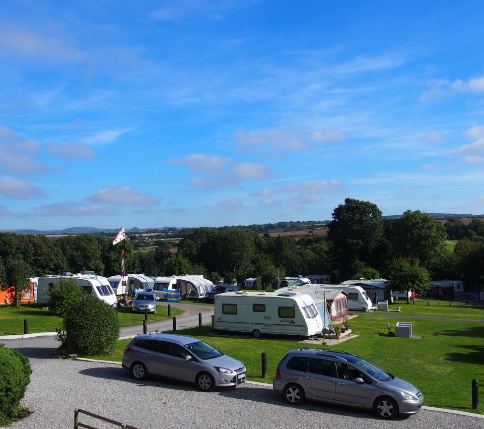 touring park area at Trekenning Tourist Park