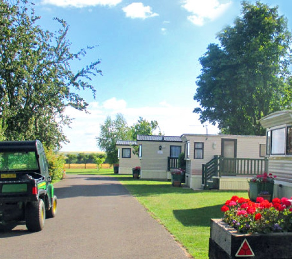 Coombe Caravan Park static caravans for sale