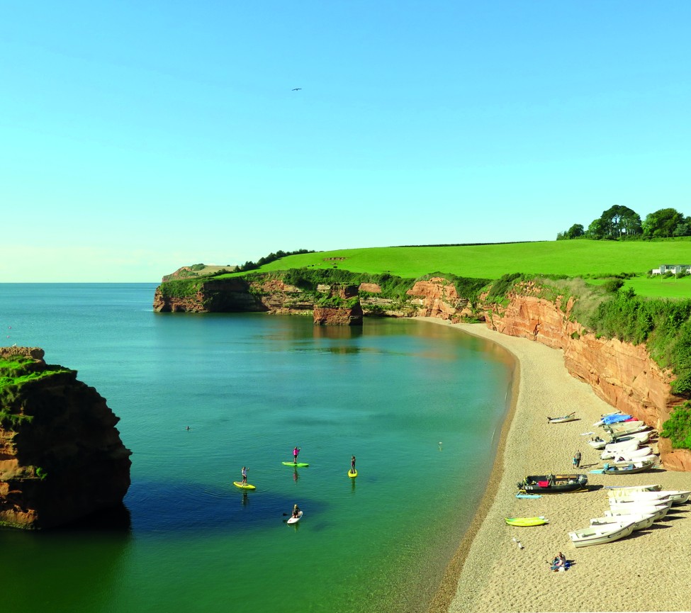 Ladram Bay Holiday Park in Budleigh Salterton in Devon