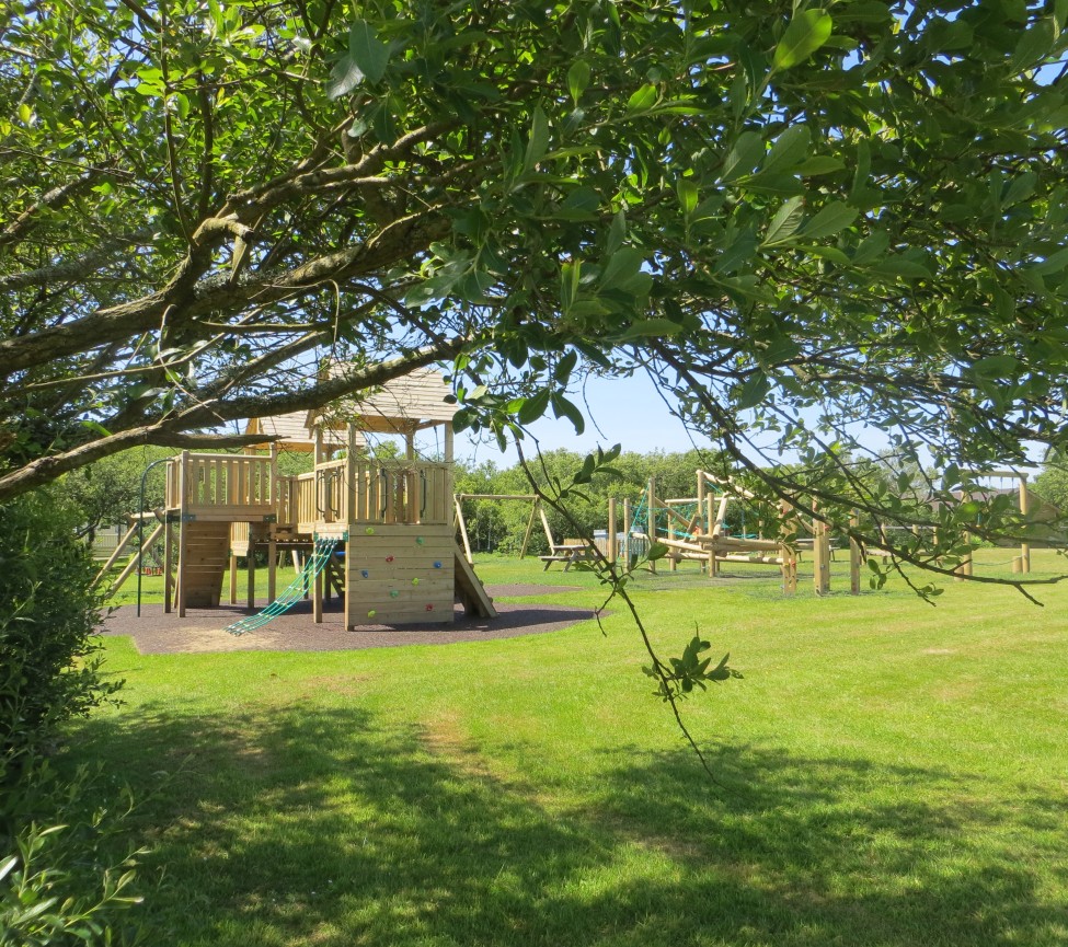 play are and grounds at Little Trevothan Caravan Park