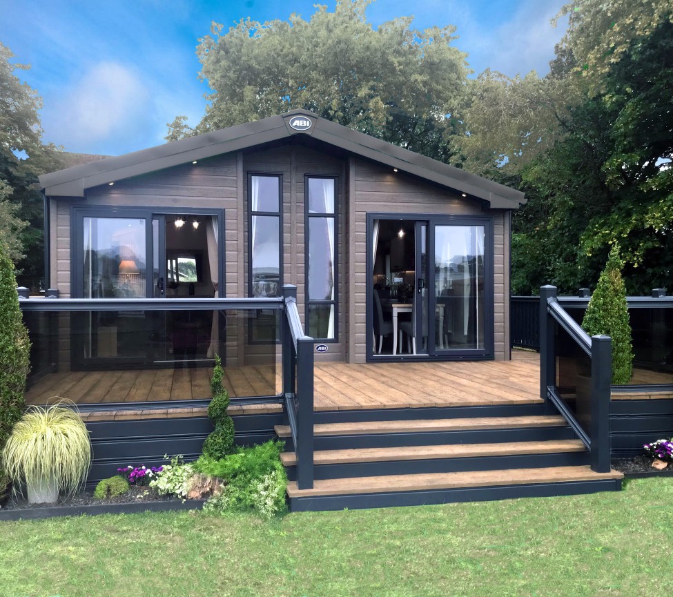 luxury lodges for sale at River Valley Country Park