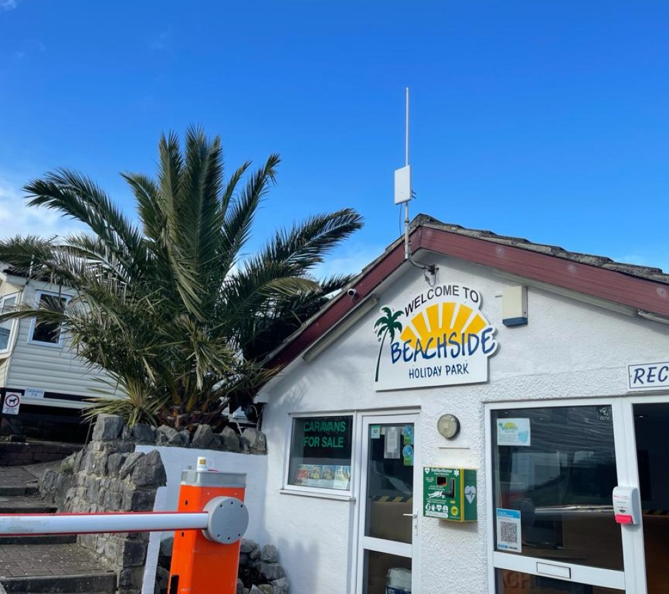 Beachside Holiday Park in Berrow in Somerset