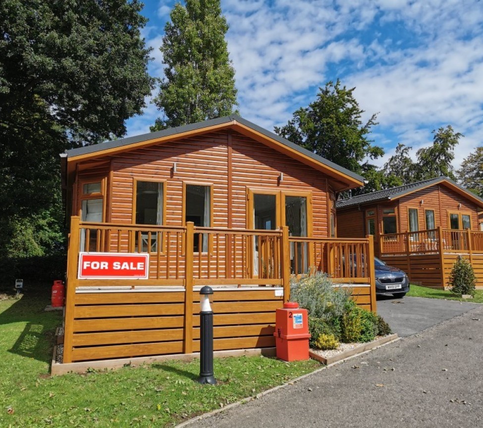 lodges for sale at Beeches Holiday Park