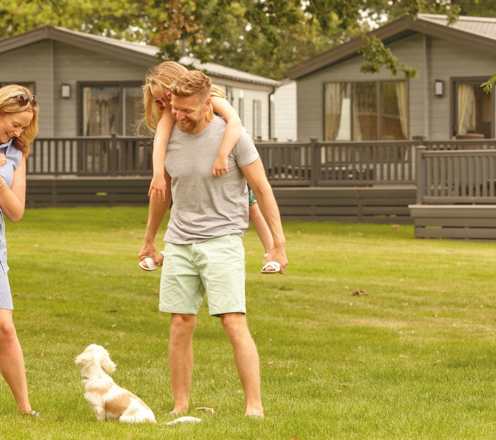 Quantock Orchard Holiday Park in Taunton in Somerset