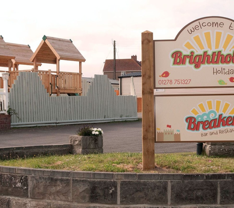 Brightholme Holiday Park enterance