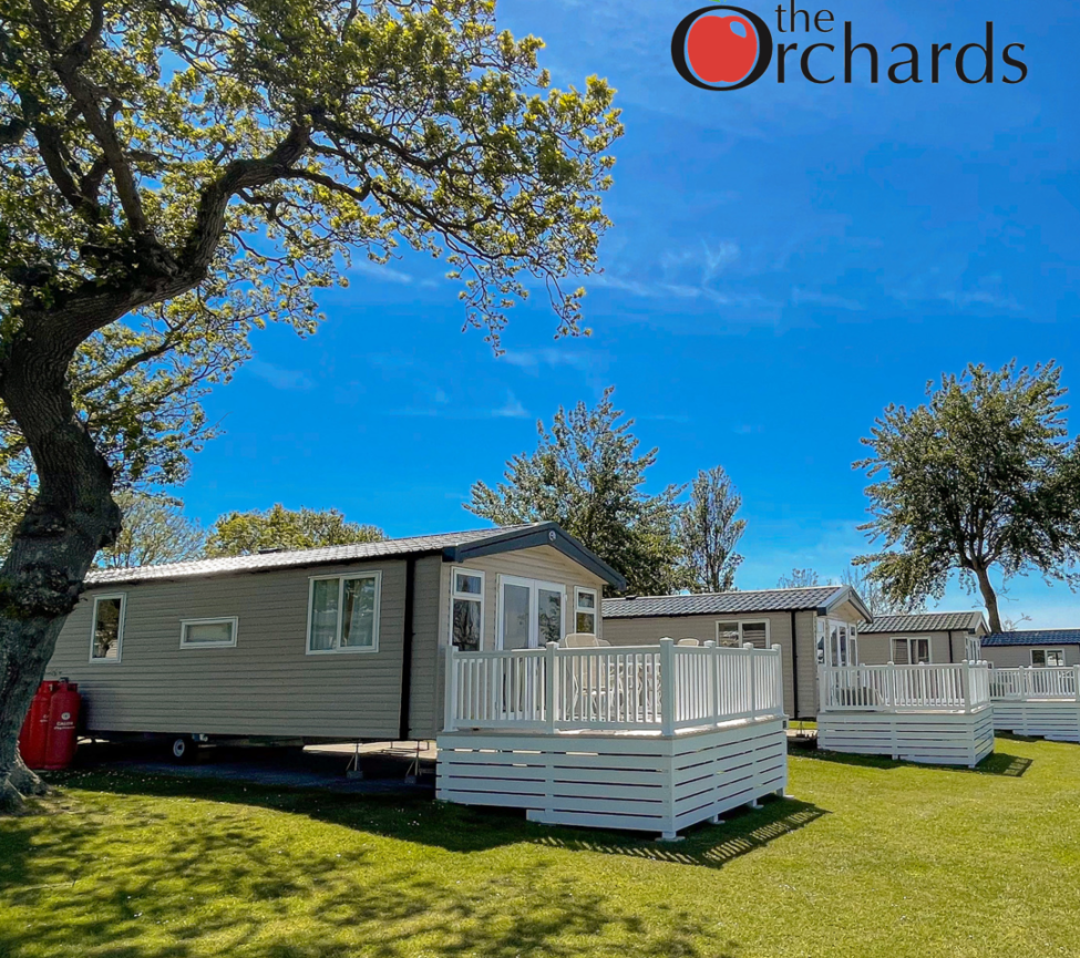 on site static caravans for sale at  The Orchards Holiday Park