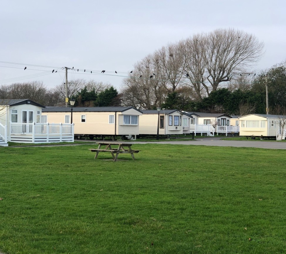 static caravans for sale at Sandy Glade Holiday Park