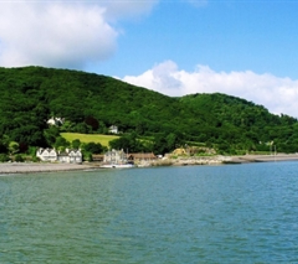 view to the sea at Porlock