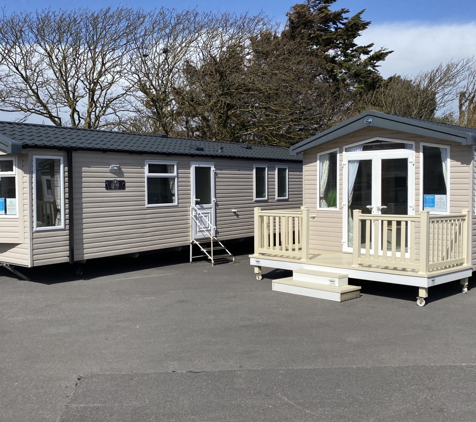 Luxury caravans for sale at Somerset Sales Centre