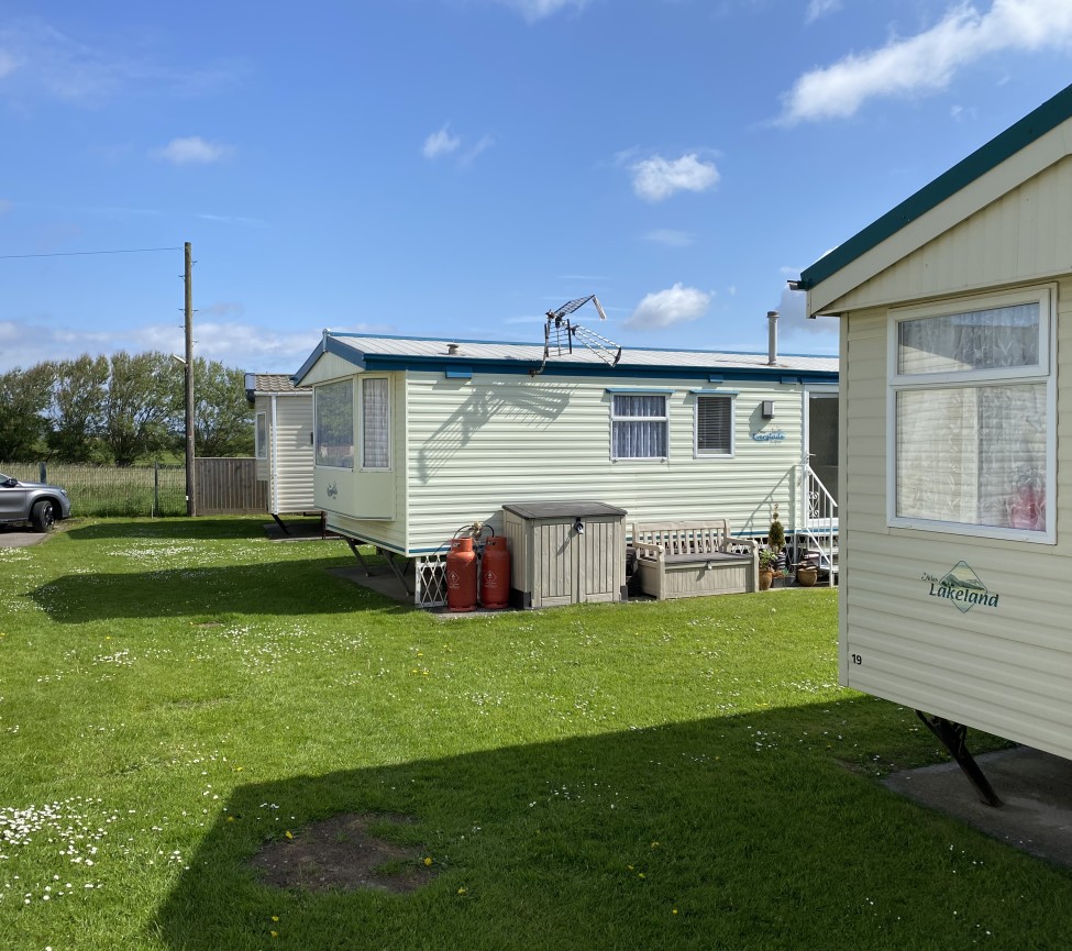 Happy Days Caravan Park in Brean in Somerset