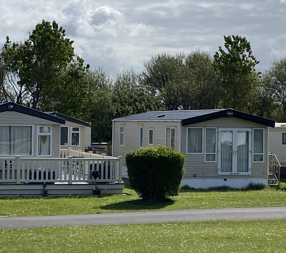 caravans at Merrybee Holiday Park