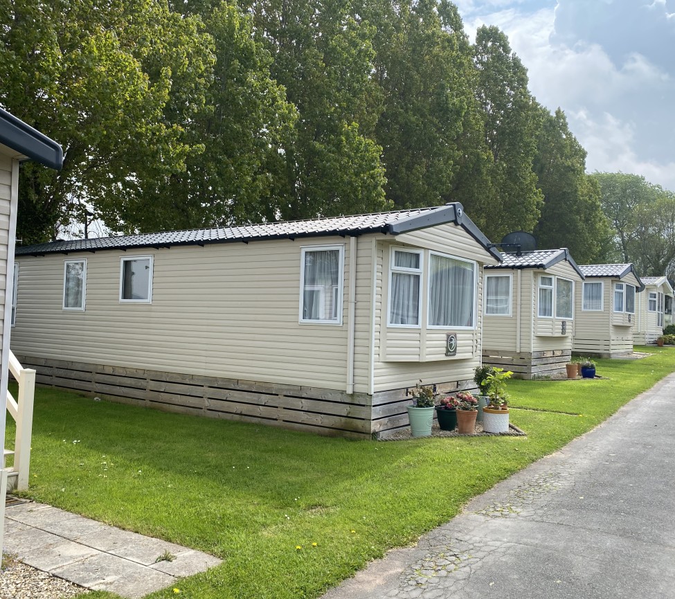 Porlock Caravan Park near Minehead in Somerset