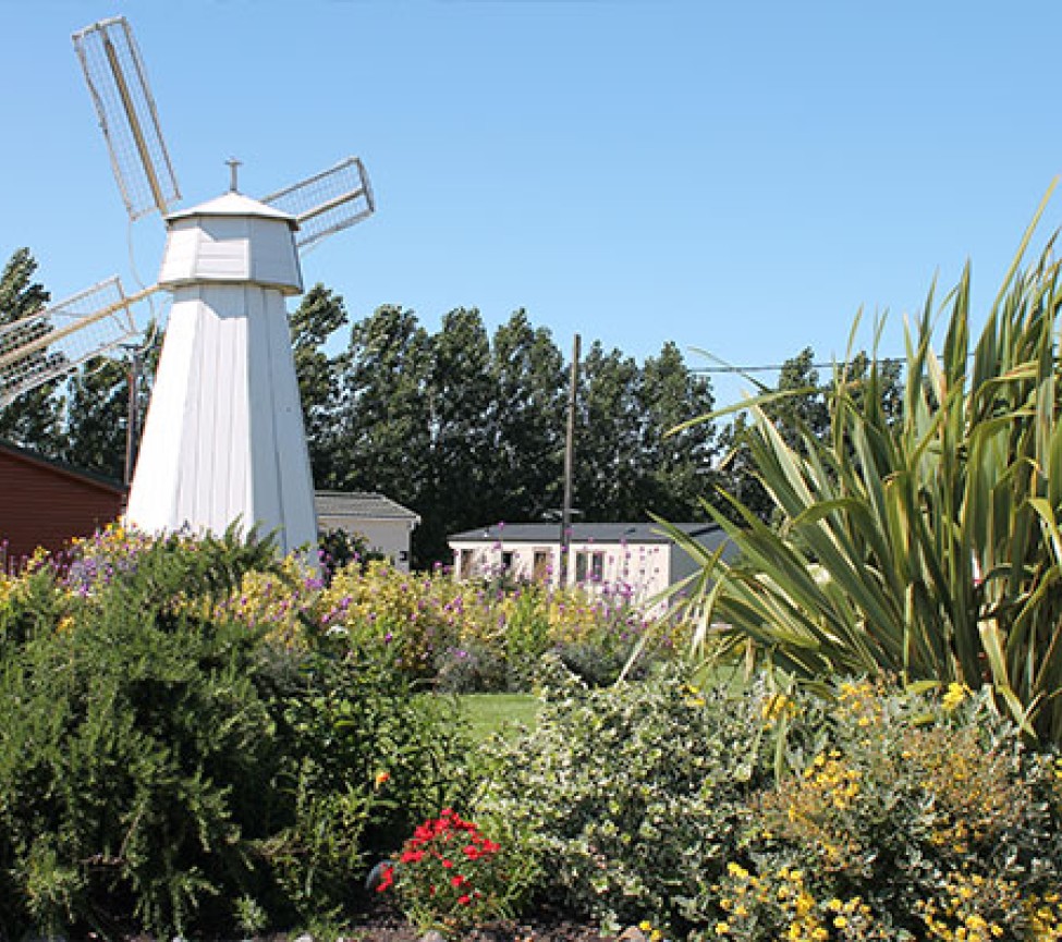 Edithmead Holiday Park windmill on the park