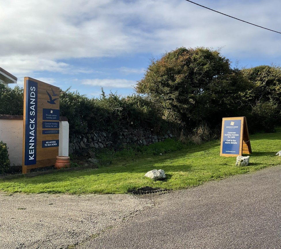 Kennack Sands Holiday Park in the Lizard