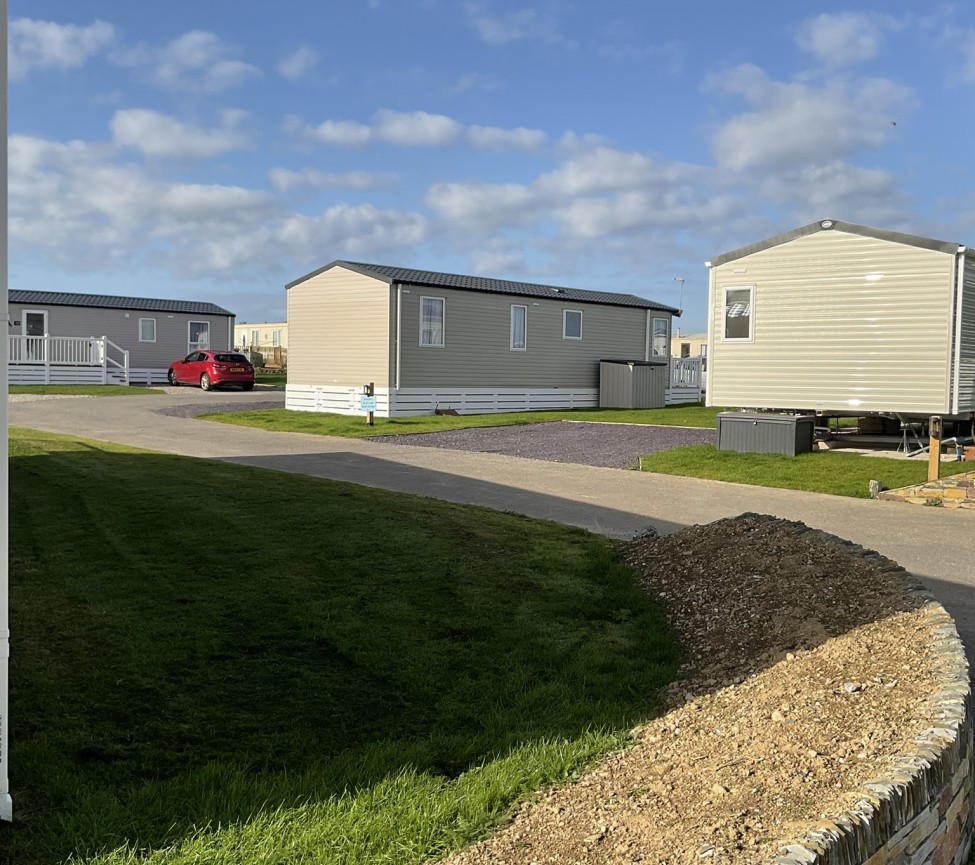 static caravans on site to buy at Seven Bays Park