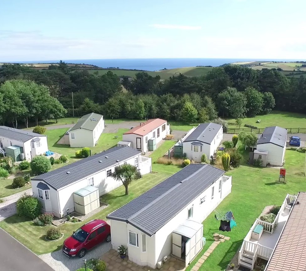static caravans for sale on site at Oaklands Park