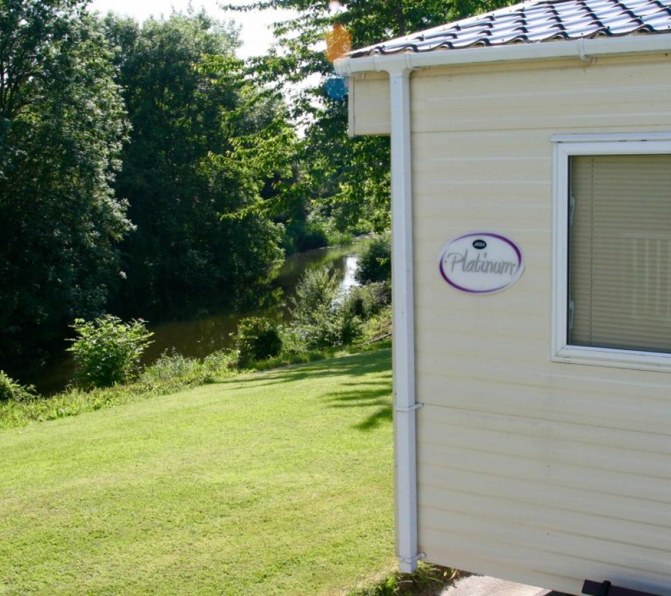 static caravans at Westhill Farm Caravan Park