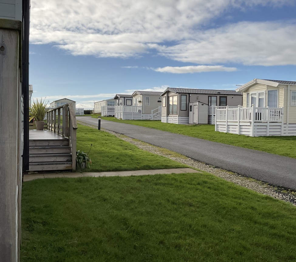 luxury static caravans on site to buy at Trewiston Farm Caravan Park