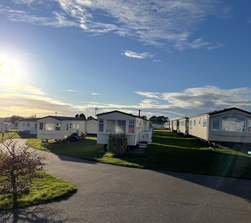 static caravans for sale at West Wayland Caravan Park in Looe in Cornwall