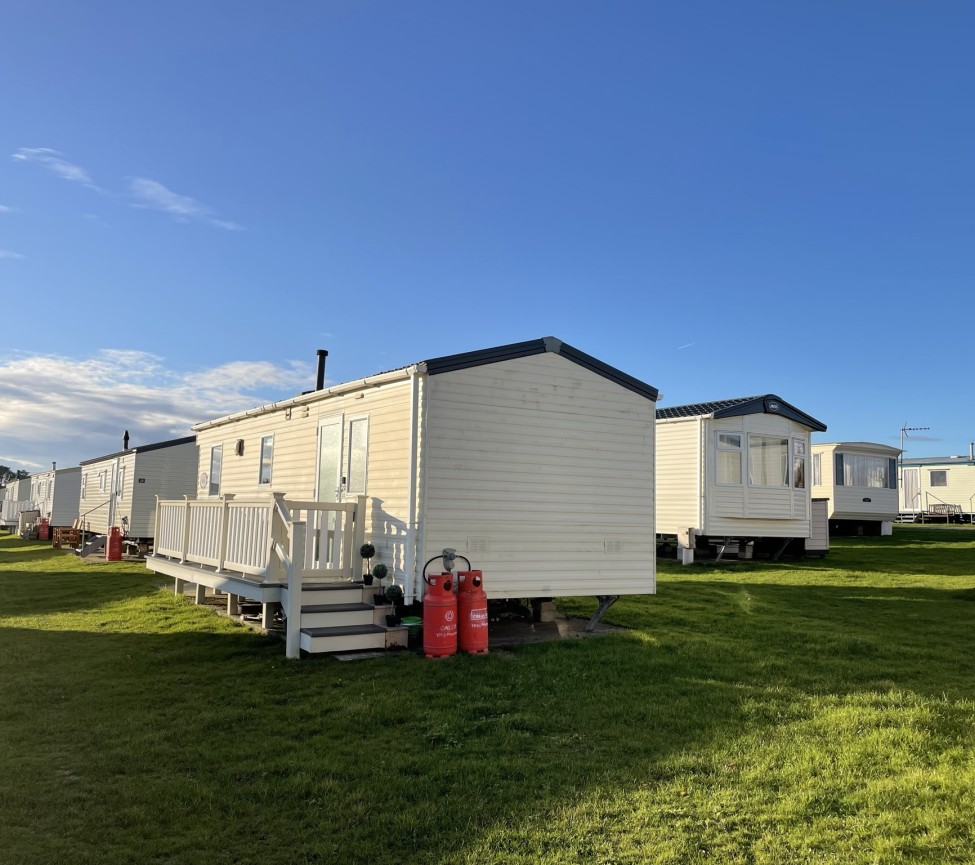 holiday homes on the park at West Wayland Caravan Park