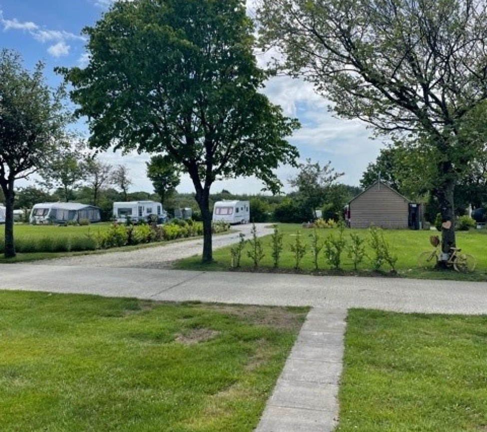 touring pitches at Lufflands Caravan Park
