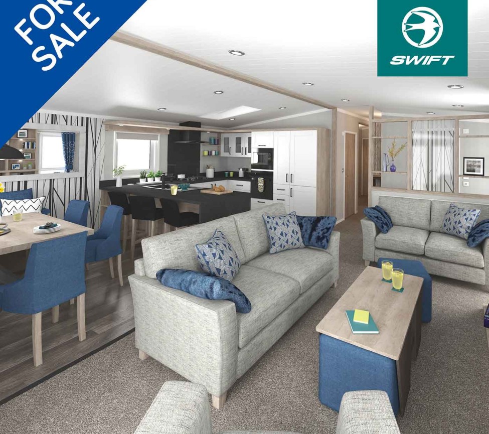 2023 Swift Toronto Lodge For Sale at The Orchards Holiday Park in the Isle of Wight