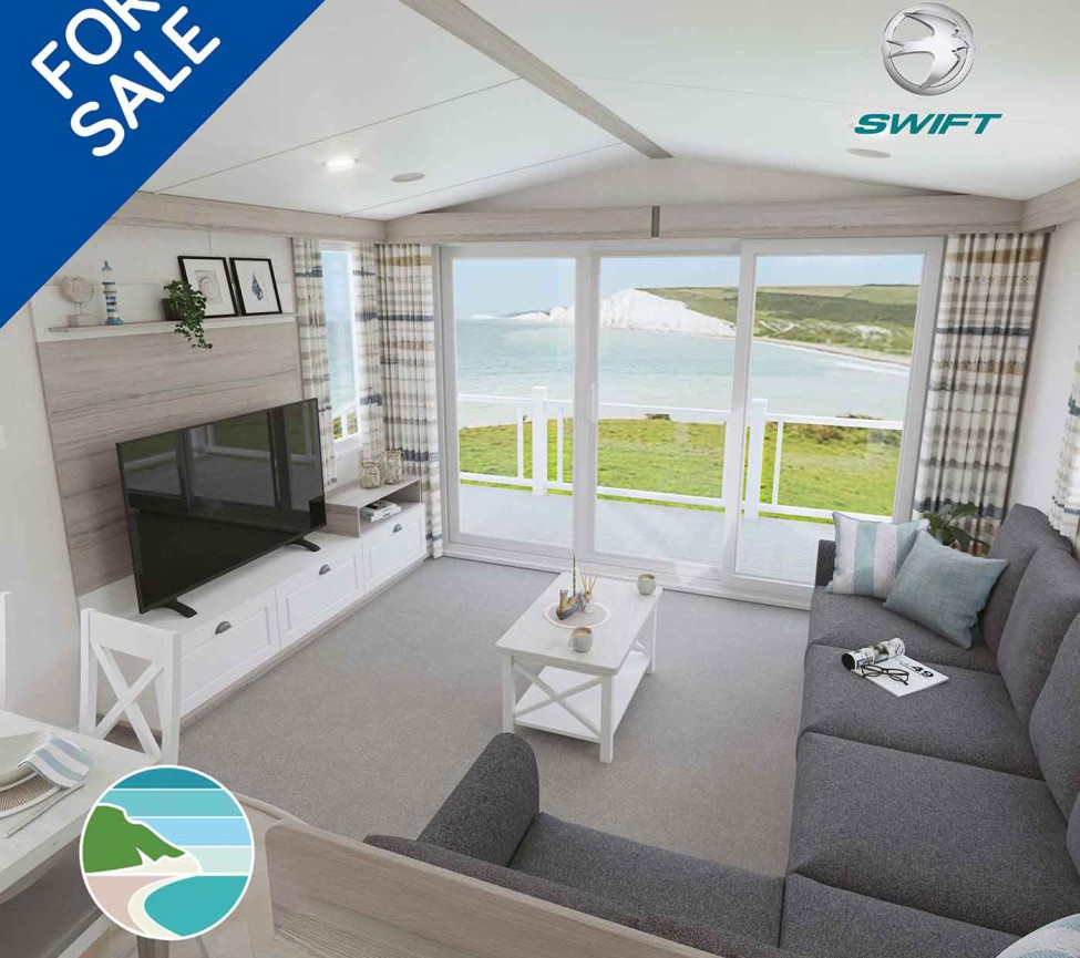 Swift Ardennes Coastal For Sale at Creek Caravan Park in Dorset