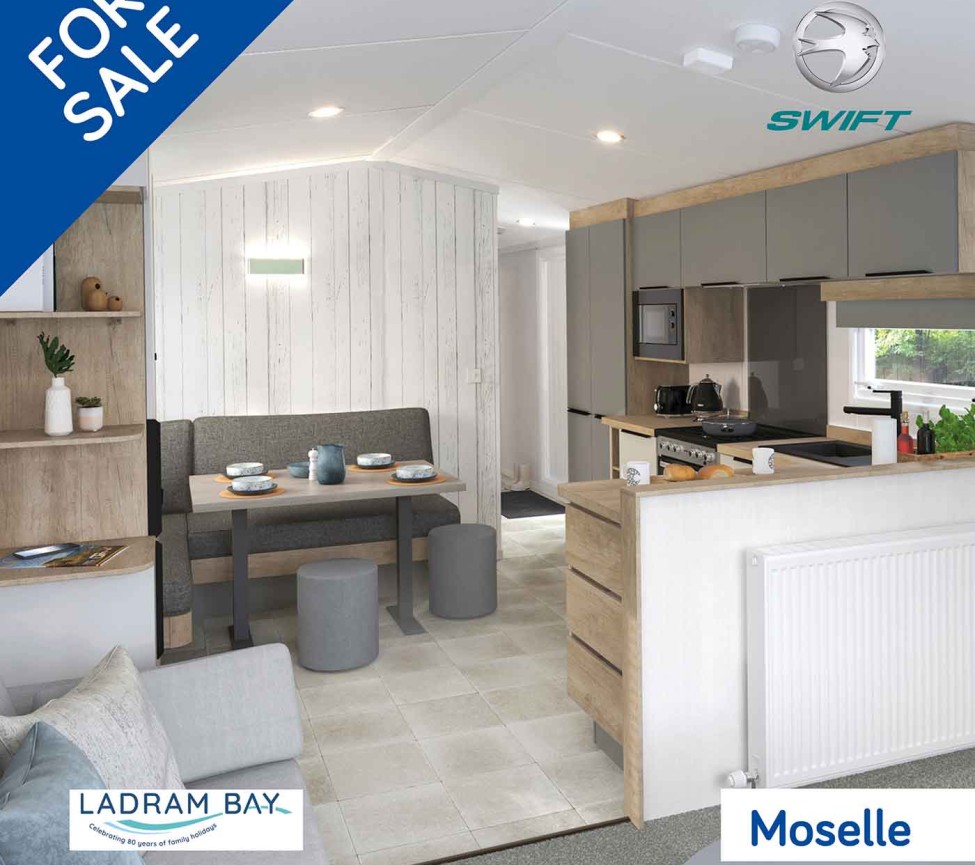 Moselle holiday home for sale At Ladram Bay In Devon