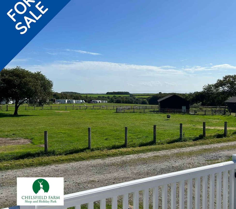 outllok over the countryside at Chelsfield Farm Holiday Park