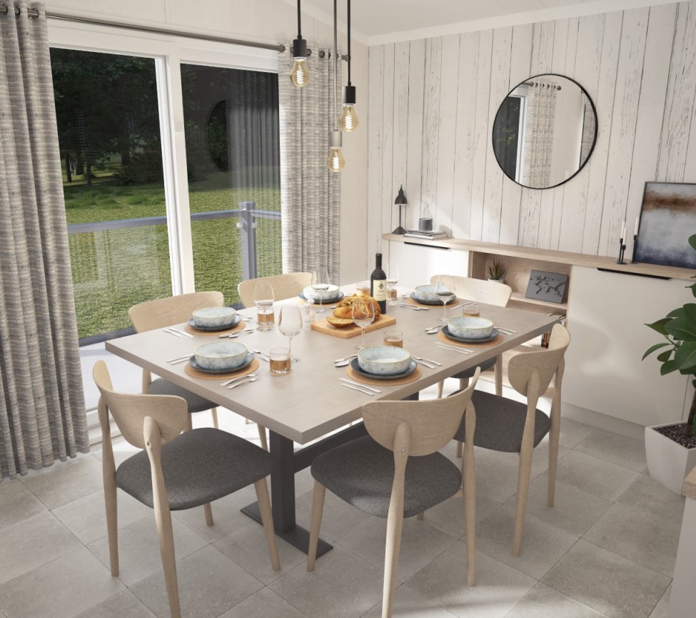 2024 Swift Edmonton Lodge Table Scandi