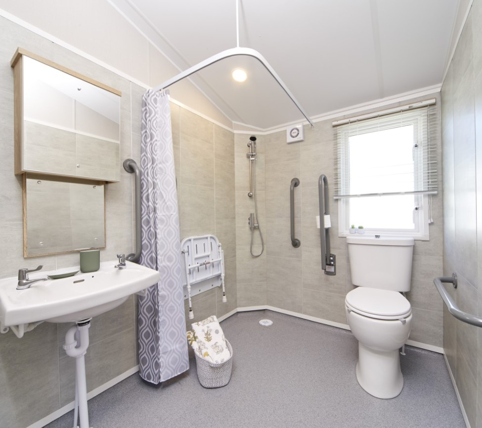 Atlas Debonair access full wet room facility