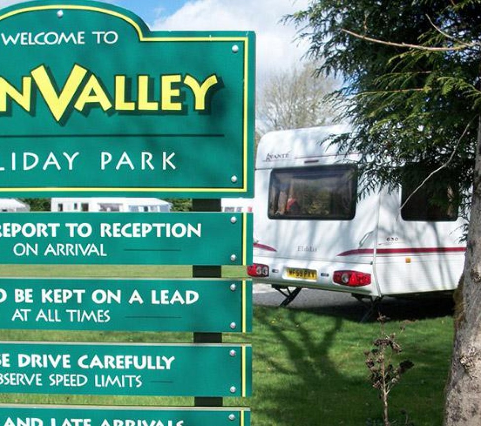 Eden Valley welcome sign