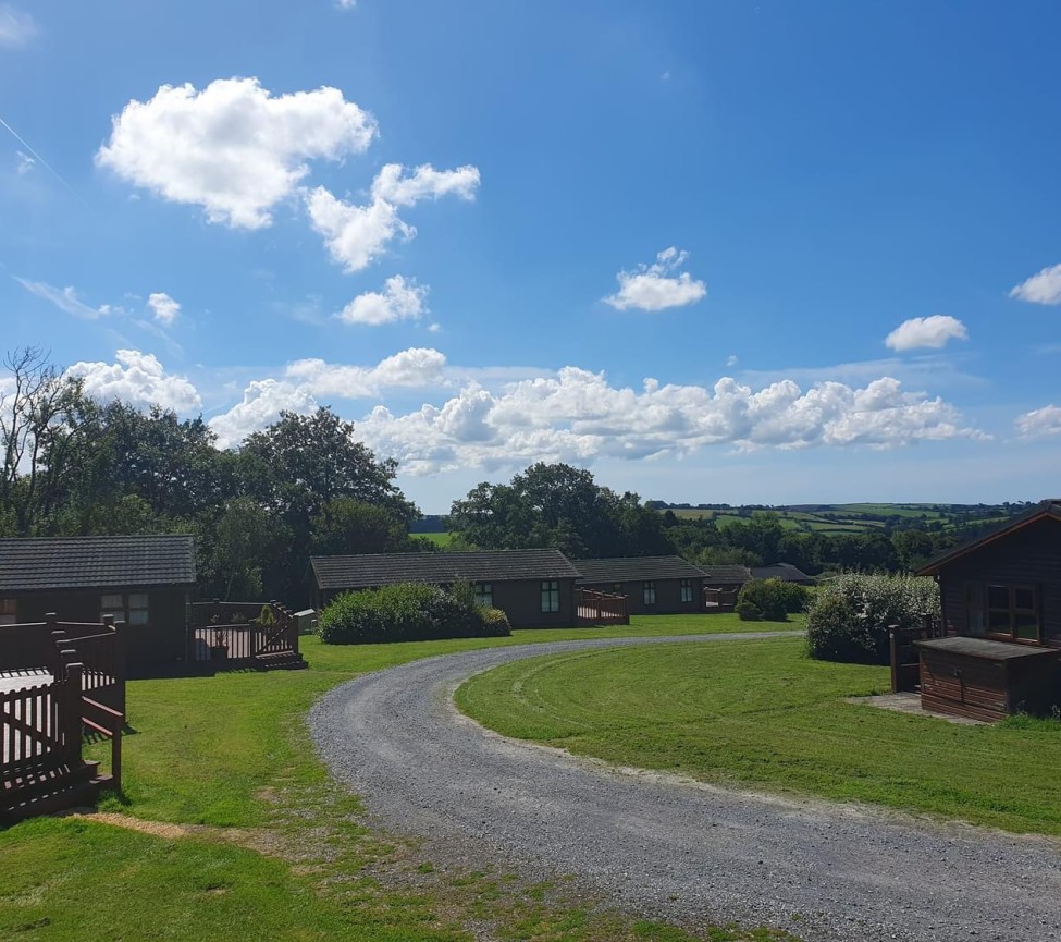 holiday lodges at Webland Farm