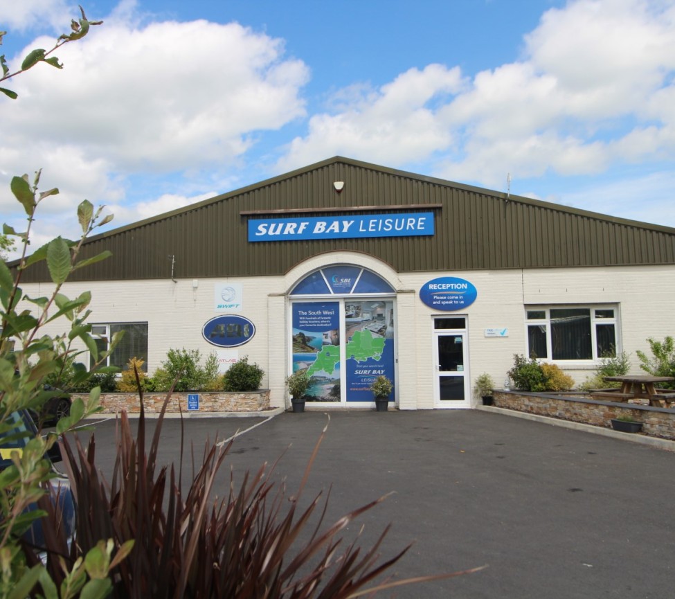 reception at the Winkleigh sales centre