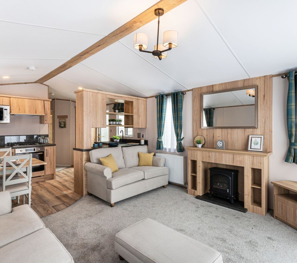 open plan living space in the 2025 Atlas Debonair