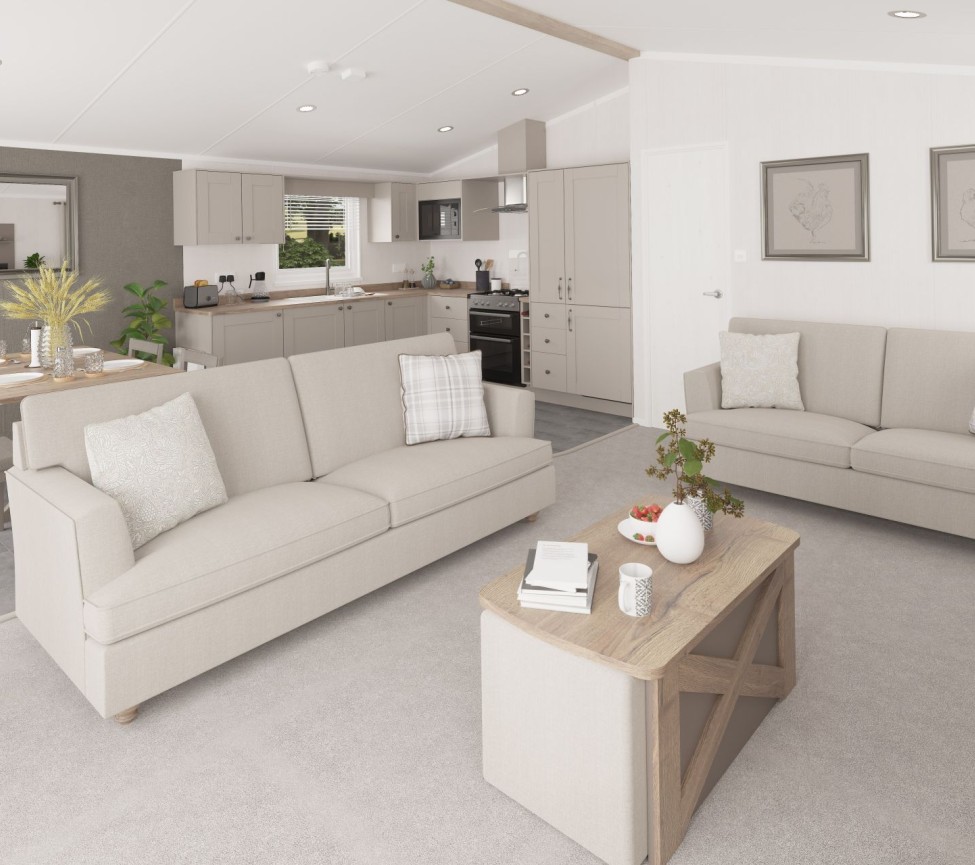 lounge in the 2025 Swift Montreal Lodge
