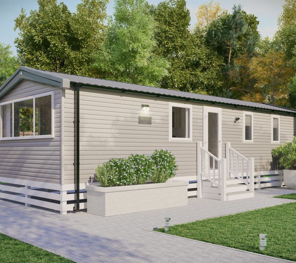 2025 Swift Royan static caravan exterior