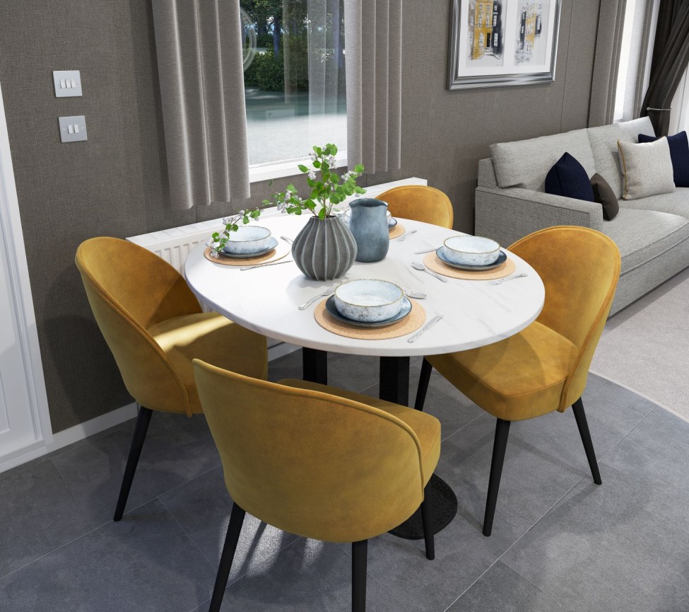 2025 Swift Margaux dining area with table