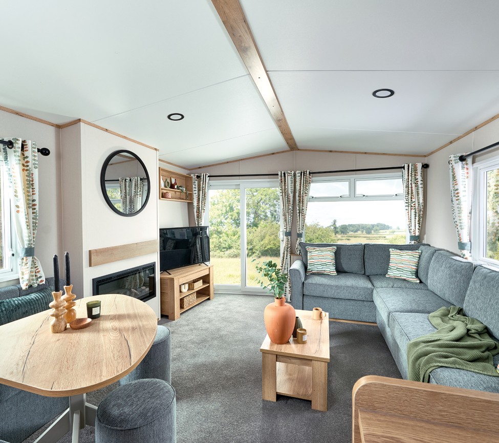 open plan living area in the 2025 ABI Keswick